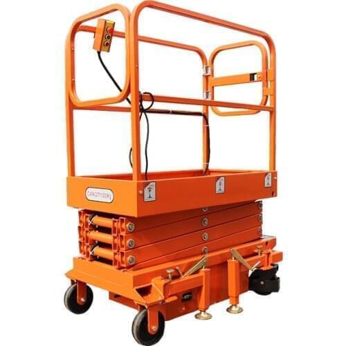 Cheap Price Indoor Outdoor Mobile Elevated Small Electric Scissor Lift