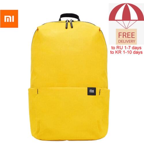 Original Xiaomi Mi Backpack 7L/10L/15L/20L Waterproof Colorful Daily Leisure Urban Unisex Sports Travel Backpack Dropshipping