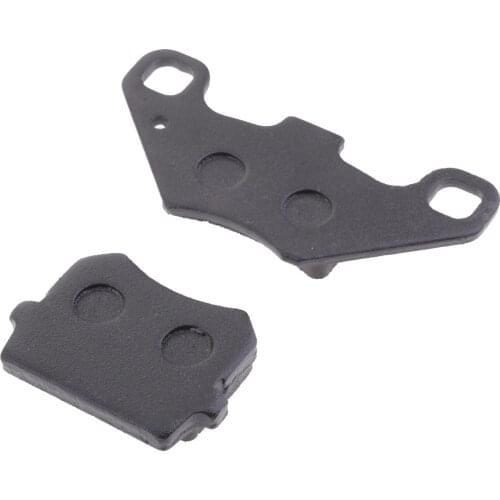 1 Pair Front & Rear Brake Disc Pads Block Caliper for 50cc 70cc 90cc 110CC 125CC ATVs Go karts