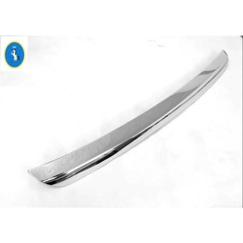 Front Bumper Bottom Lid Plate Cover Trim / Protection Kit Fit For Mazda CX-5 CX5 2017 - 2020 Stainless Steel Protective Kit