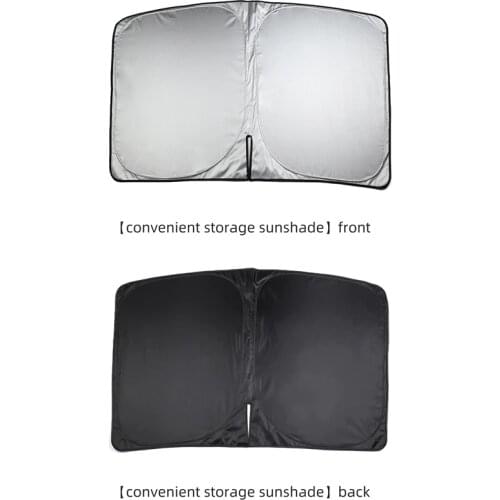 Sunshade Custom for Tesla Model Y 2021 Car Front Rear Windshield Side Window Privacy Shade Skylight Blind Shading Net