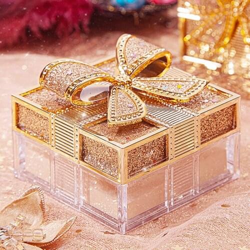 Air loose powder makeup powder cake female persistent oil waterproof anti-sweat concealment does not remove makeup honey powder