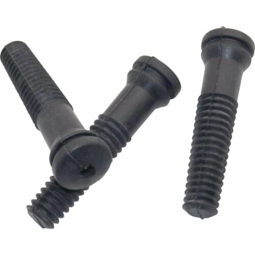 25 Pcs Poultry Rubber Plucking Fingers Plucking Fingers Hair Removal Machine Glue Stick Length 10.9cm Black Hair Removal Sticks