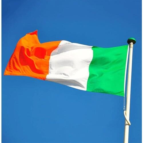 3x5 FT 90cmx150cm Large Ireland National Flag Home Decor Polyester Eire The Republic of Ireland Irish Banner