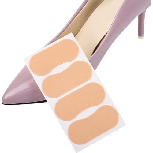 4Pcs Waterproof Foam Anti-Grinding Heels Sticker Pad Patch Foot Care Protector