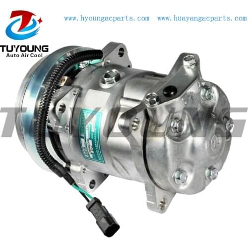 24V Sanden 7H13 Car Ac Compressor For Komatsu 423S624330 425S623321 425-S62-3321 423-S62-4330