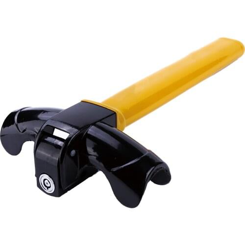 Car Security Steering Wheel Lock T Shape Security Lock Reliable Practical Easy to Use Universal for Steering Wheel Car