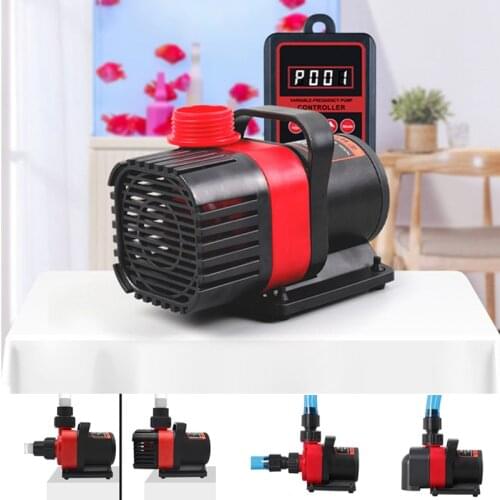 DC fish tank variable frequency water pump submersible pump ultra-quiet pump bottom suction aquarium circulating filter pump