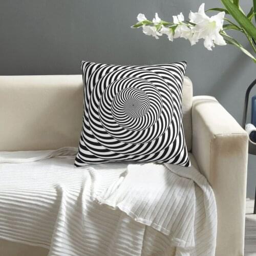 Hypnotize pillowcase printed cushion cover sofa waist pillow pillow cover