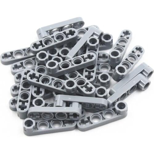 Building Blocks BulkTechnic Parts 30pcs TECHNIC LEVER 4M ,With Notch compatible with lego for kids boys toy