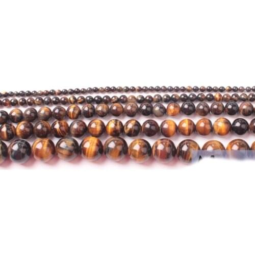 Natural Yellow blue tiger eye Round Beads 15inch ,Wholesale For DIY Jewellery Free Shipping