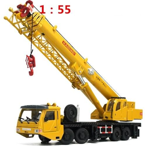 Alloy Diecast Transportation Rescue Car Road Rescue Vehicle American Engineering Truck Model 1:50 Childrens Toys For Kids