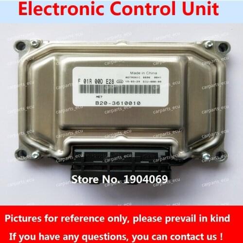 Engine Computer Board F01R00DE28 B20-3610010 F01RB0DE28 ME7 ECU F01R00DAL7 3600100-FB03 F01RB0DAL7 For Dongfeng Joyear/scenery