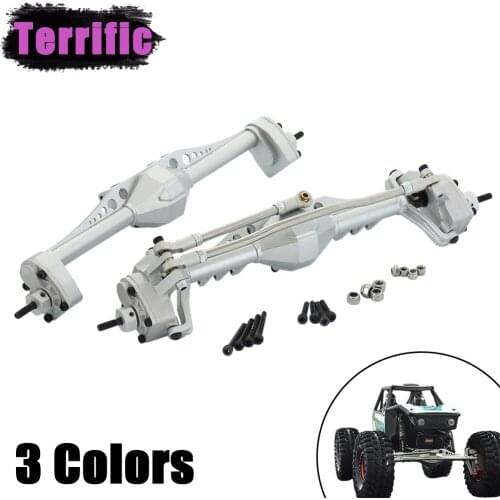 Metal Front and Rear Portal Axle for 1/10 RC Crawler Car Axial Capra 1.9 Unlimited Trail Buggy UTB Currie F9 Upgrade