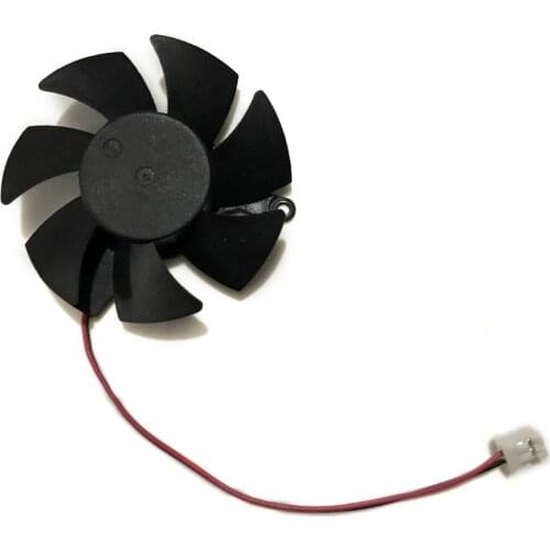 Diameter 45mm 2Lines XFX hd-5450 HD6570 GPU VGA Cooler Cooling Fan For AMD XFX hd-6570 HD 5450 Graphics Video Cards Cooling