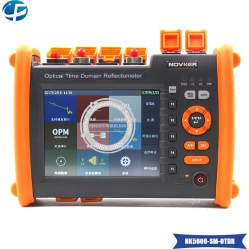 Best quality NK5600 OTDR Optic Testing OTDR Optical Fiber OTDR with SM 1310-1550nm-30/32dB VFL Fiber OTDR