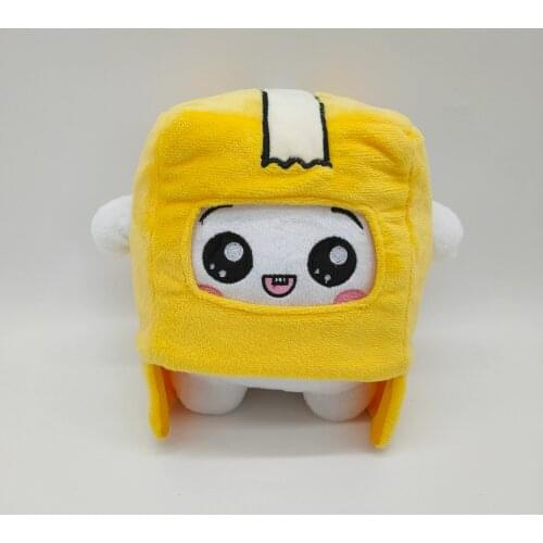 18CM Long Plush Toy Box Big Eyes Kitten Stuffed Doll Detachable Head Cover Cartoon Animal Doll Spoof Cat Pillow