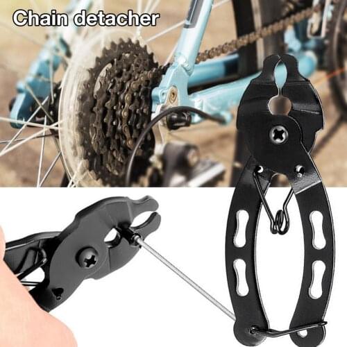 Portable Bicycle Chain Quick Link Pliers with Hook Steel Bike Quick Release Buckle Pliers Removal Installation Tools
