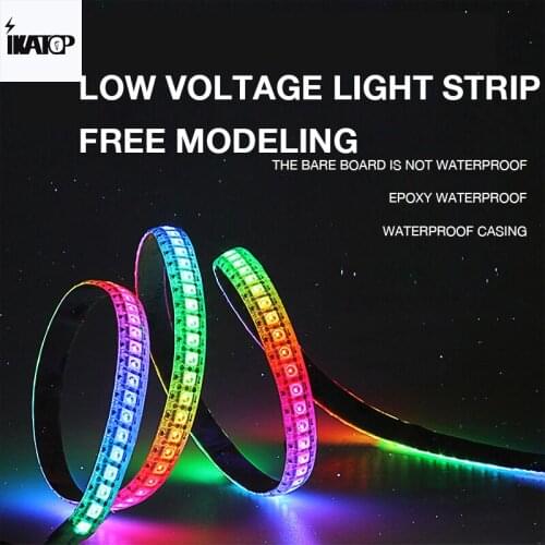 Rgb Led Strip 5 Meters Festoon Led Light Garland On The Window Symphony 5V Low Voltage 60 Lights Dream Horse Racing Outdoor Belt