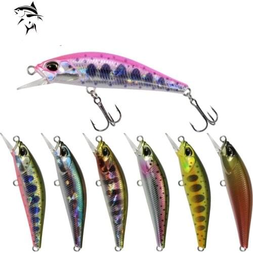 Fangbait Minnow Fishing lures jerkbaits TAKUMI 50mm 4g trout lure bass mini sinking minnow pesca Spearhead ryuki River Bait lure