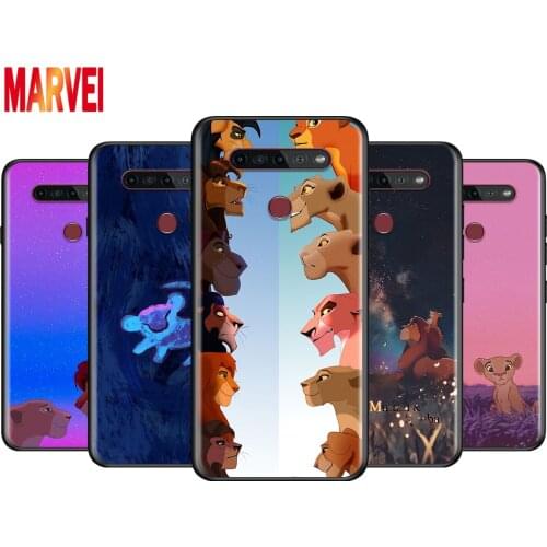 The Lion King Simba For LG K92 K42 K22 K71 K61 K51S K41S K30 K20 2019 Q60 V60 V50 S V40 V30 G8S G8 X ThinQ Soft Phone Case
