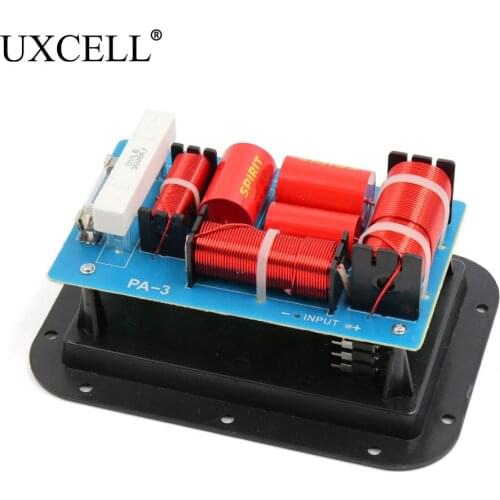 UXCELL DC 250V 500W 3 Way Crossover Filters Multi Speaker Audio Frequency Divider 8Ohm