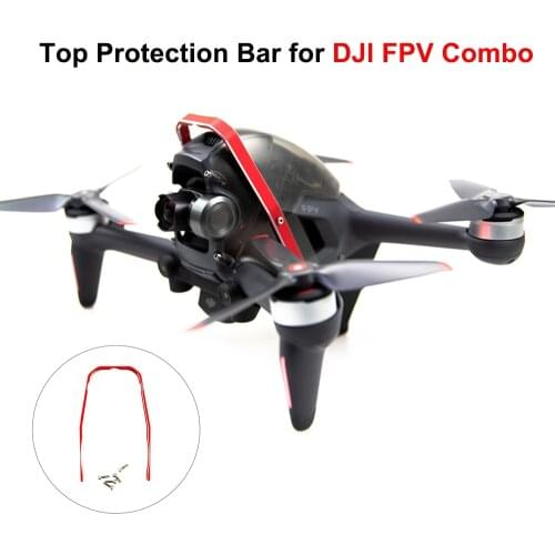 Top Protection Bar for DJI FPV Combo Drone Aluminum Alloy Bumper Guard Protector Accessories Kits for DJI FPV Aircraft Accessory