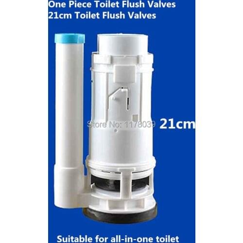 21cm One Piece Toilet Flush Valves,Toilet drain Valves Suitable for water tank height 21-26cm,toilet water tank parts,J17437