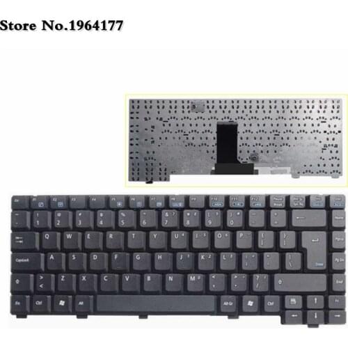 English US Keyboard for ASUS A6Ga A6R A6F A6G A6Je z9200vm A6Rp Z91Ac Z81Ka A6T A6Tc A6U A3G A3N A3000 A6000 black Laptop