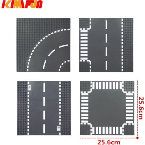 32*32 Base Plates Plastic Highway Small Bricks Baseplates Compatible Classic Dimensions Building Blocks Construction Toys