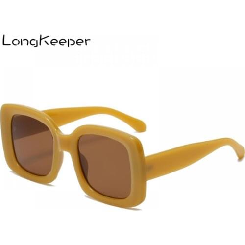 Oversized Square Sunglasses Women Fashion Retro Gradient Sun Glasses Big Frame Glasses Vintage Eyewear UV400 Zonnebril Dames