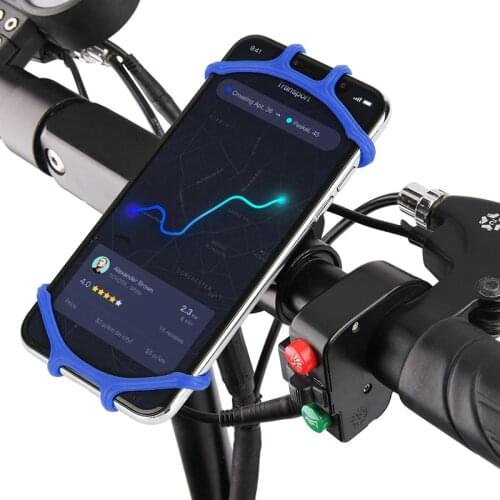 Bike Phone Holder Universal Cell Phone Bicycle Motorcycle MTB Handlebar Mount Cradle For IPhone X Xs Max 8 7 Plus Samsung