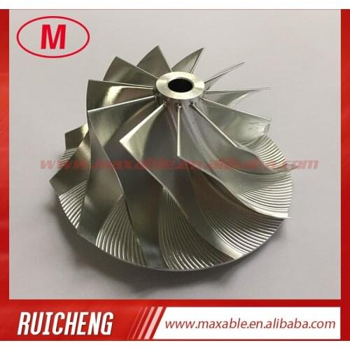 HX35 3599649/4035699 53.91/78.00mm 11+0 blades high performance turbo billet/milling/aluminum2618 compressor wheel for 3500