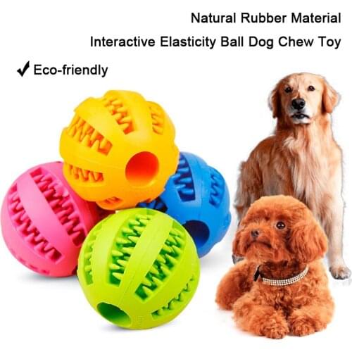 Pet Dog Toys For Dog Tooth Clean Rubber Ball Toy Soft Pet Dog Funny Interactive Elasticity Ball Dog Chew Toy Of Food Ball