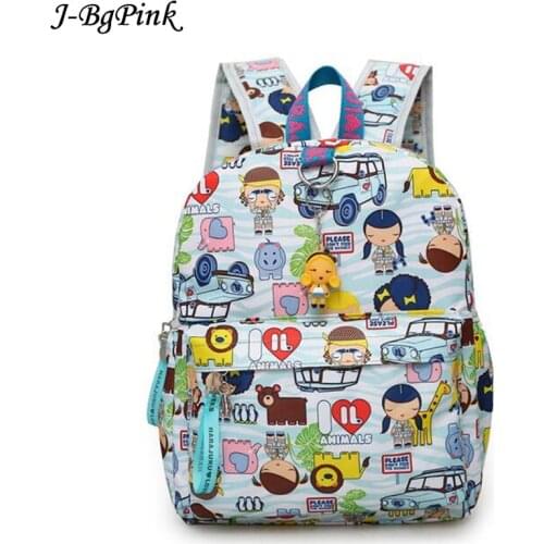 J-Bg Pink School Backpacks For Girls