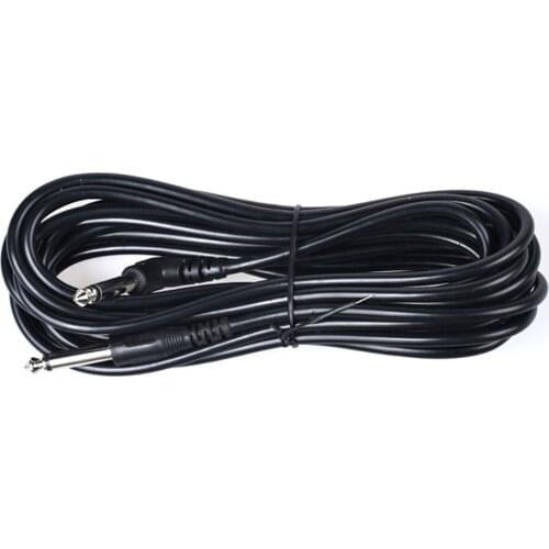 Electric Guitar Cable Stereo Cord Portable Durable Shielded Noise Reduction Bass Guitar Audio Cable Lead Cord Connecting Wire