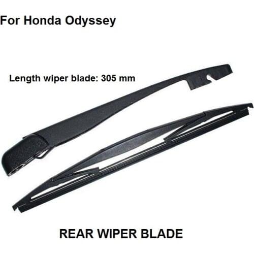 For Honda Odyssey 2003-2005 MPV Rear Window Windshield Wiper Arm + Blade Set
