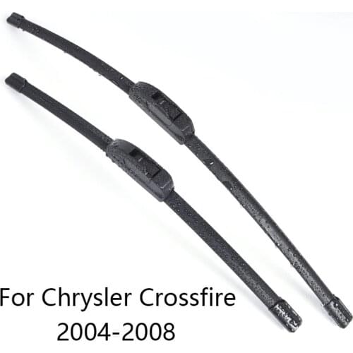 Car Windshield Wiper Blades for Chrysler Crossfire form 2004 2005 2006 2007 2008 Car Windscreen wiper Rubber