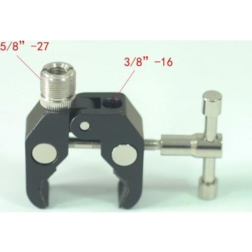 Magic Friction Arm Super Clamp Crab Pliers with 5/8"-27 thread for microphones
