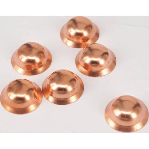 LOT10 1/2" Copper flared End Cap Stop End Feed Pipe Fitting Plumbing for gas water oil