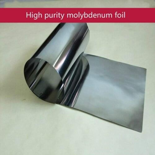 High purity molybdenum foil, molybdenum foil and molybdenum sheet for scientific research and experiment, purity 99.99
