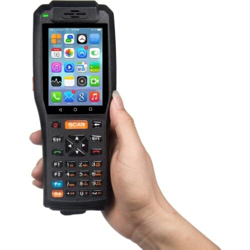 Handheld Wireless 3G Wifi Bluetooth NFC Reader Android POS Terminal With Printer
