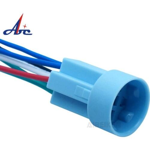 19mm Pigtail Wire Connector Socket Plug for IB19S Push Button Switch