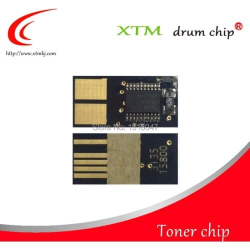 Compatible toner chip for Lexmark C520 522 534 530 532 534 C5200 K/C/M/Y cartridge count metered reset chips
