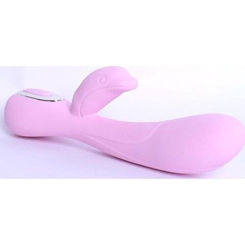 Dolphin Vibrator Waterproof Female Vibrators G-spot Abs Rabbit Mail Spot La Soviet Vibrating Massage Point Masturbation Toys Sex