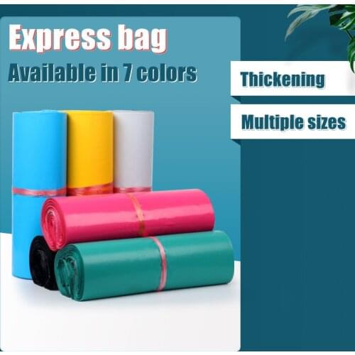 10/50pcs 7colour Opaque Courier Mailing Packing Bags Thicken Storage Bag Waterproof Bags Pe Material Envelope Postal Express Bag
