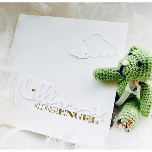 5Pcs Cloud decoration metal Cutting Dies Stencils DIY Scrapbooking Paper/photo Cards Embossing Dies