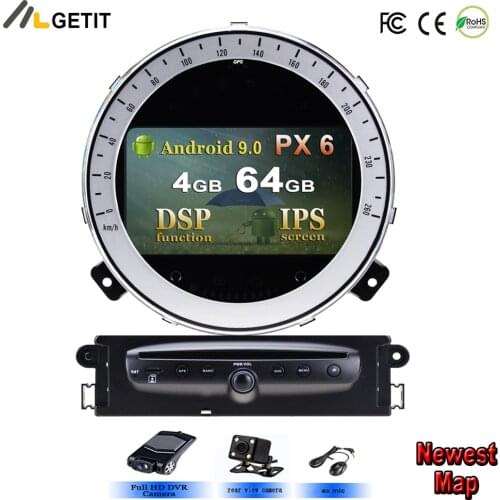 5USB Android 10 4G 64G DSP IPS CAR DVD PLAYER For Car DVD Player Stereo for BMW Mini Cooper countryman 2011 2012 2013 Radio GPS
