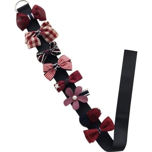 8 PCS Cute Girls All-Inclusive Hairpin Side Clip Baby Small Headdress Suit Infant Kids Headband Children Turban Hair Accessories