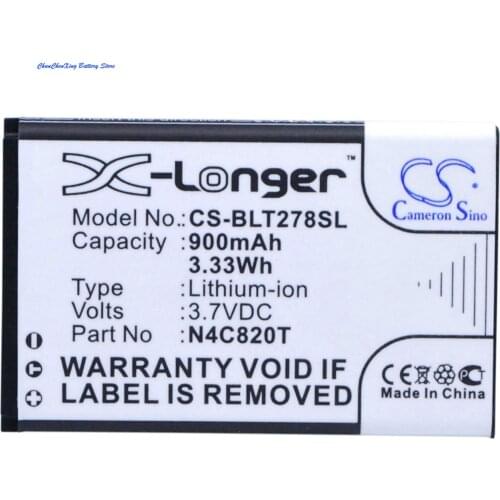 Cameron Sino 900mAh Battery N4C600T, N4C820T, N5C900T for BLU Jenny TV 2.8,Q170T,Q170W,T174,177,T193,T276T,T278X,Z090X, Zoey Z3